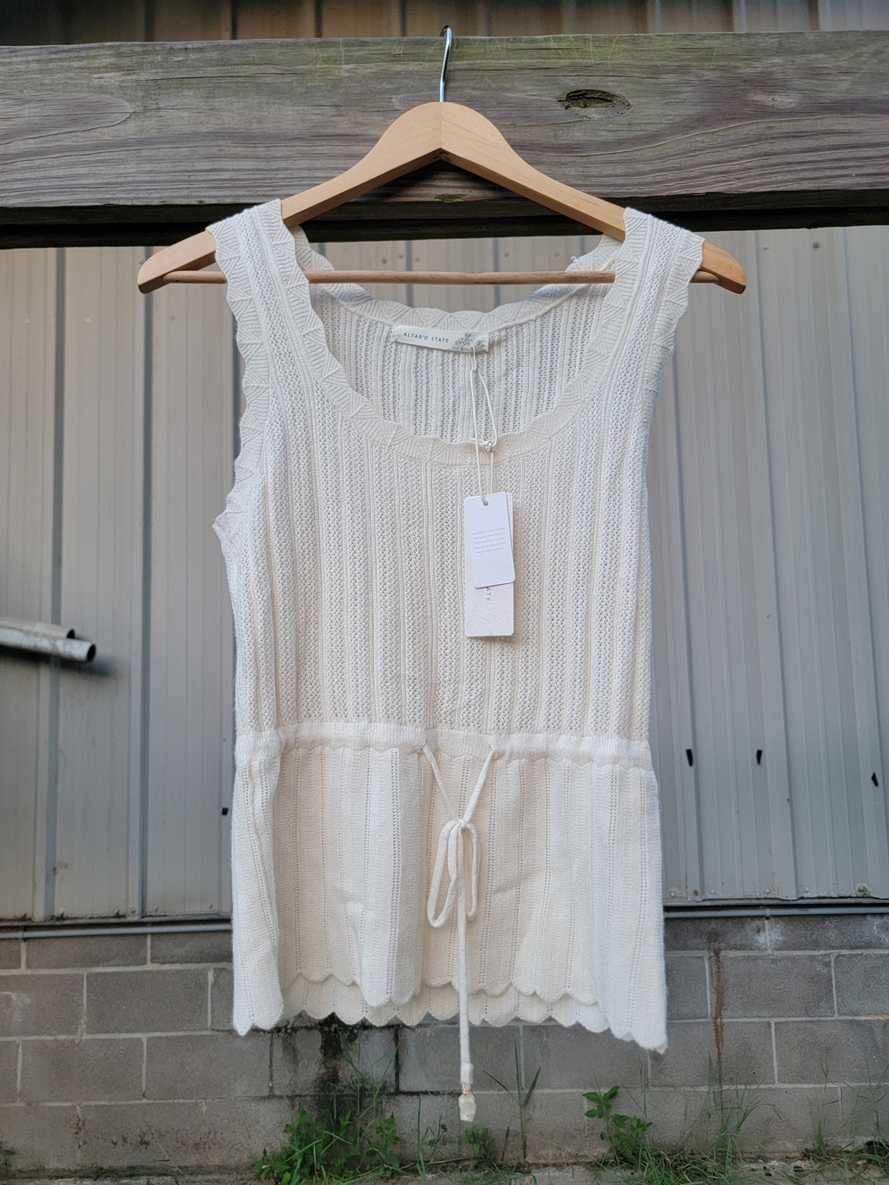 Altar'd State Knit Tank NWT Small